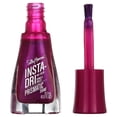 thumbnail image 7 of Sally Hansen Insta-Dri Nail Color, The Future is Fuchsia, 3-in-1 Formula, Color Nail Polish, 0.31 oz, Quick Dry Nail Polish, Nail Polish, Top Coat Nails, Full Coverage Formula, One Stroke, One Coat, 7 of 7