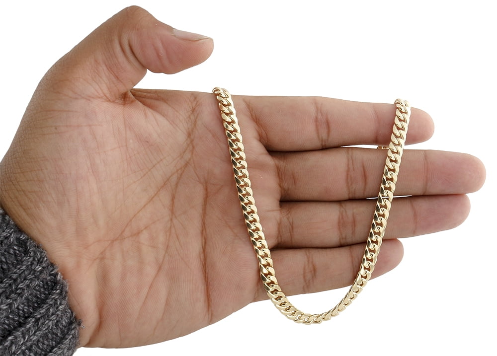 Miami Cuban Link Necklace Chain 24 inch 