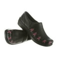 thumbnail image 5 of KLOGS Women's Mission Black/Pink Ribbon Leather Clog - 3087-0528, 5 of 7
