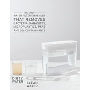 LifeStraw Home 18-Cup Water Filter Dispenser; Midnight