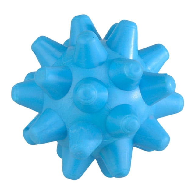 Pelota de masaje con púas para pies, pelota de erizo, regalo de fitness para niños, entrenamiento sensorial Azul
