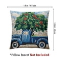 thumbnail image 4 of Poly Filled Hook Throw Pillow, Length, Wool and  (Shamrock Truck), 4 of 7