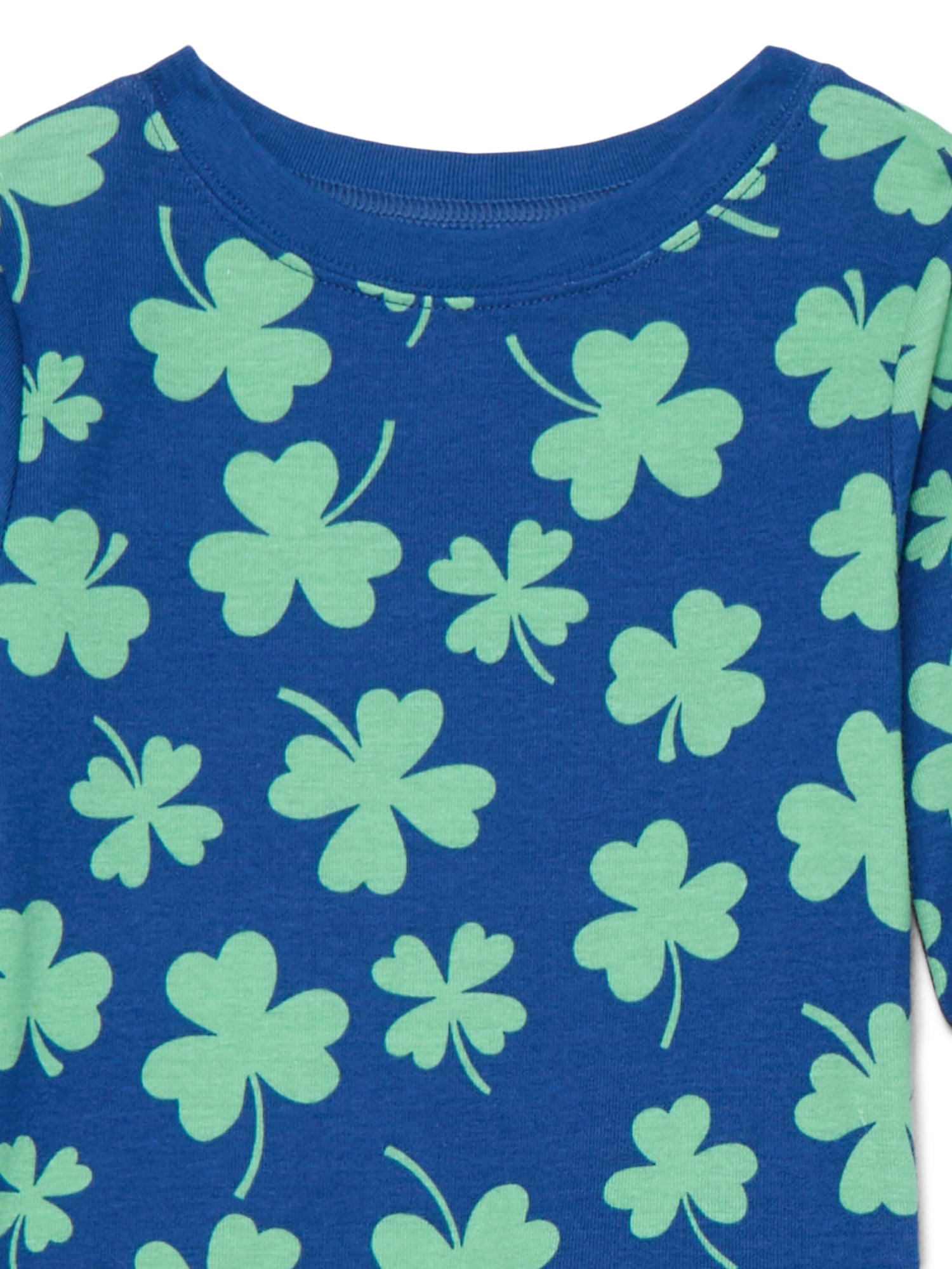 Way to Celebrate Boys Cotton Snug-Fit Top and Pants Snug Fit Pajama Set, 2-Piece, Sizes 4-10