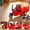 Red, variant on Giunmcul Remote Control Cargo Tricycle Toy with Lights and Sounds 2.4G RC Three Wheel Delivery Vehicle High Low Speed Control Alloy Model Kids Gift Red Blue Size 6.29 x 5.51 x 3.54 in