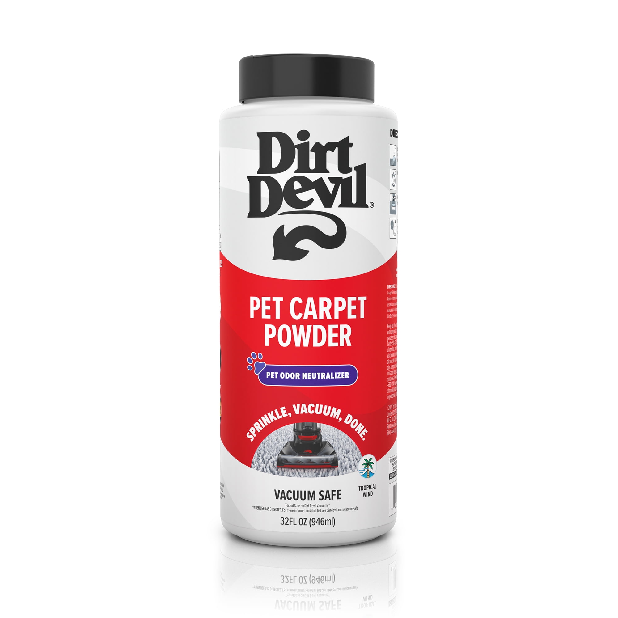 Dirt Devil Bagless Upright Vacuum Cleaner, Performance Pet & Dirt Devil Pet Room Refresher Carpet Powder, 32oz