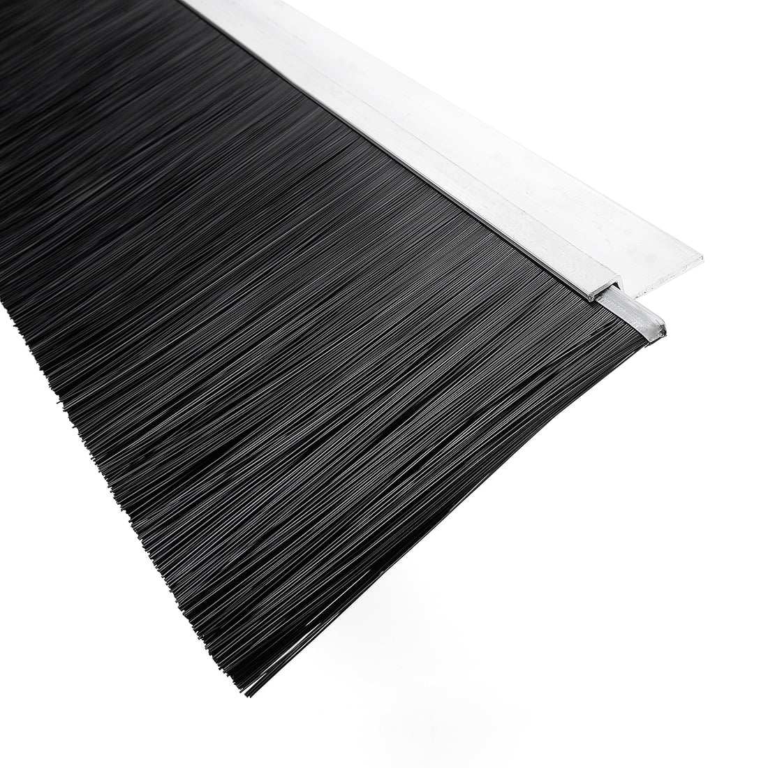 Unique Bargains Aluminum Alloy Door Bottom Sweep Nylon Brush Seal 39.37" x 5.83"