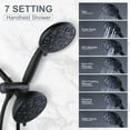 thumbnail image 2 of WOWOW Multi Function Shower Head Oil Rubbed Bronze High-Pressure Shower Head with Hose, 2 of 6