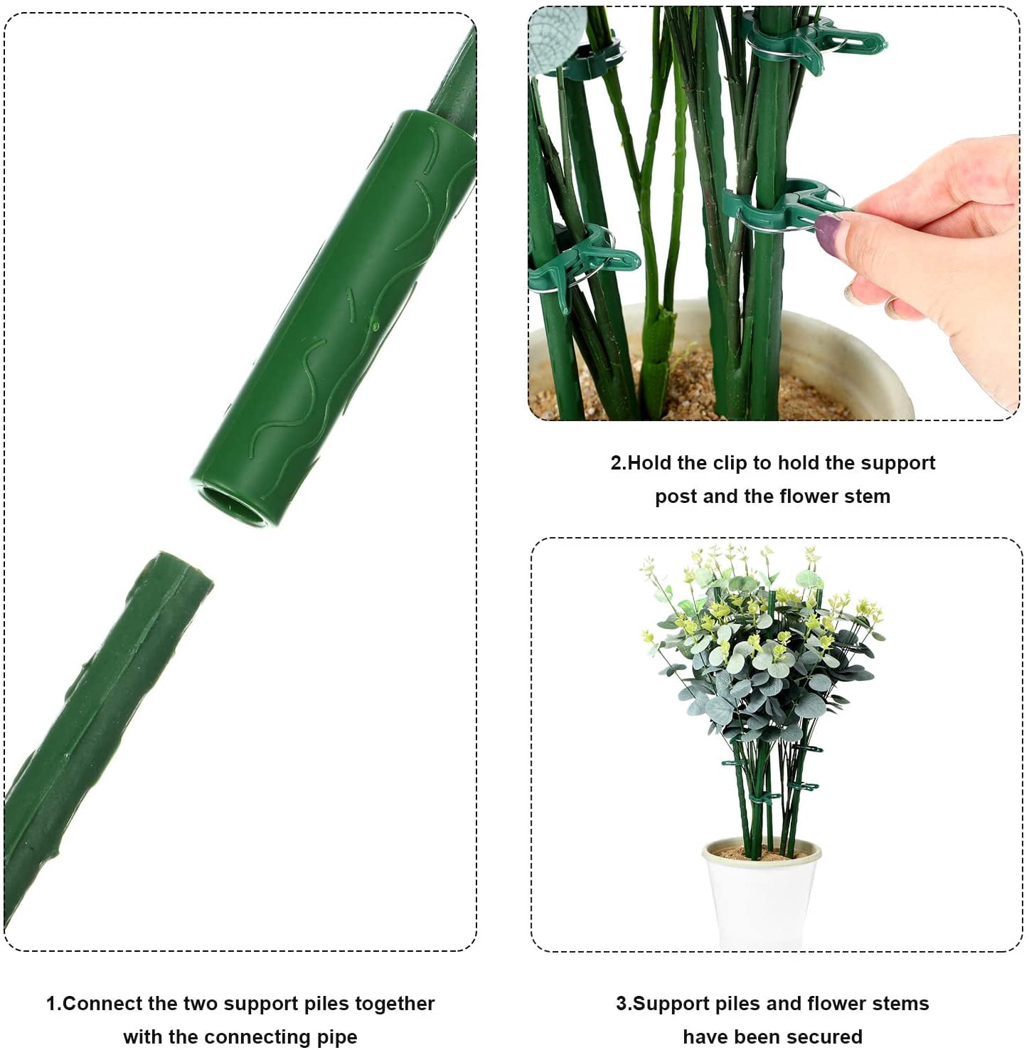 Lot De 100 Rubans D'étiquettes Pour Plantes - 21x2 Cm, Plastique Résistant, Avec Boucle De Fixation | Pour Jardin, Arbustes, Serre - 5