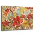thumbnail image 2 of Epic Art 'Tropical Flowers' by Silvia Vassileva, Acrylic Glass Wall Art, 36"x24", 2 of 10