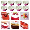 thumbnail image 4 of Cheers US 50Pcs/Set Heart Shaped Cake Pans with Lids, Aluminum Foil Mini Disposable Heart Cupcake Pans for Valentine's Day Wedding Parties, 4 of 7