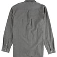 thumbnail image 2 of Frank & Oak Mens Rusted Textured Button Up Shirt, gray, XL Neck, 2 of 2