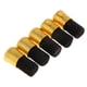 thumbnail image 5 of 2 X 5 Piezas Caña de Pescar Tapas Cubierta Frontal Tapón Tapón Protección Final 05 , Dorado+Negro, 2 piezas, 5 of 8