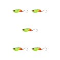 thumbnail image 1 of Sonducket Kit de cucharas para trucha, aparejos de pesca, lentejuelas, señuelo de pesca tembloroso, Mini cebos para bajo, Swimbait, Type2 NO2, 1 of 6