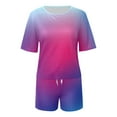 thumbnail image 4 of LUOGENLI Girl Summer Outfits Size 6T Girls Summer T Shirt and Shorts Set with Side Pockets Shorts Set Girls Music Lover Shirt and Shirts Set Girls Summer Outfits Size 12 Plus 6-7 Years, 4 of 5