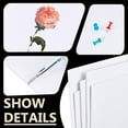 thumbnail image 4 of 5Pcs 12x8.3 Inch White Foam Boards 4mm Rectangle PVC Foam Sheet Poster Board for Mounting Crafts Art Display Presentation and Projects, 4 of 9