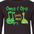 thumbnail image 4 of Inktastic Oma and Opa Love Me Grandchild Long Sleeve Youth T-Shirt, 4 of 5