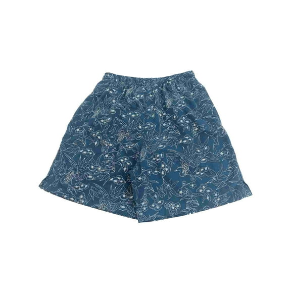 Mens Breakwater Blue Tropical Wildlife Birds Board Shorts Swim Trunks Small S