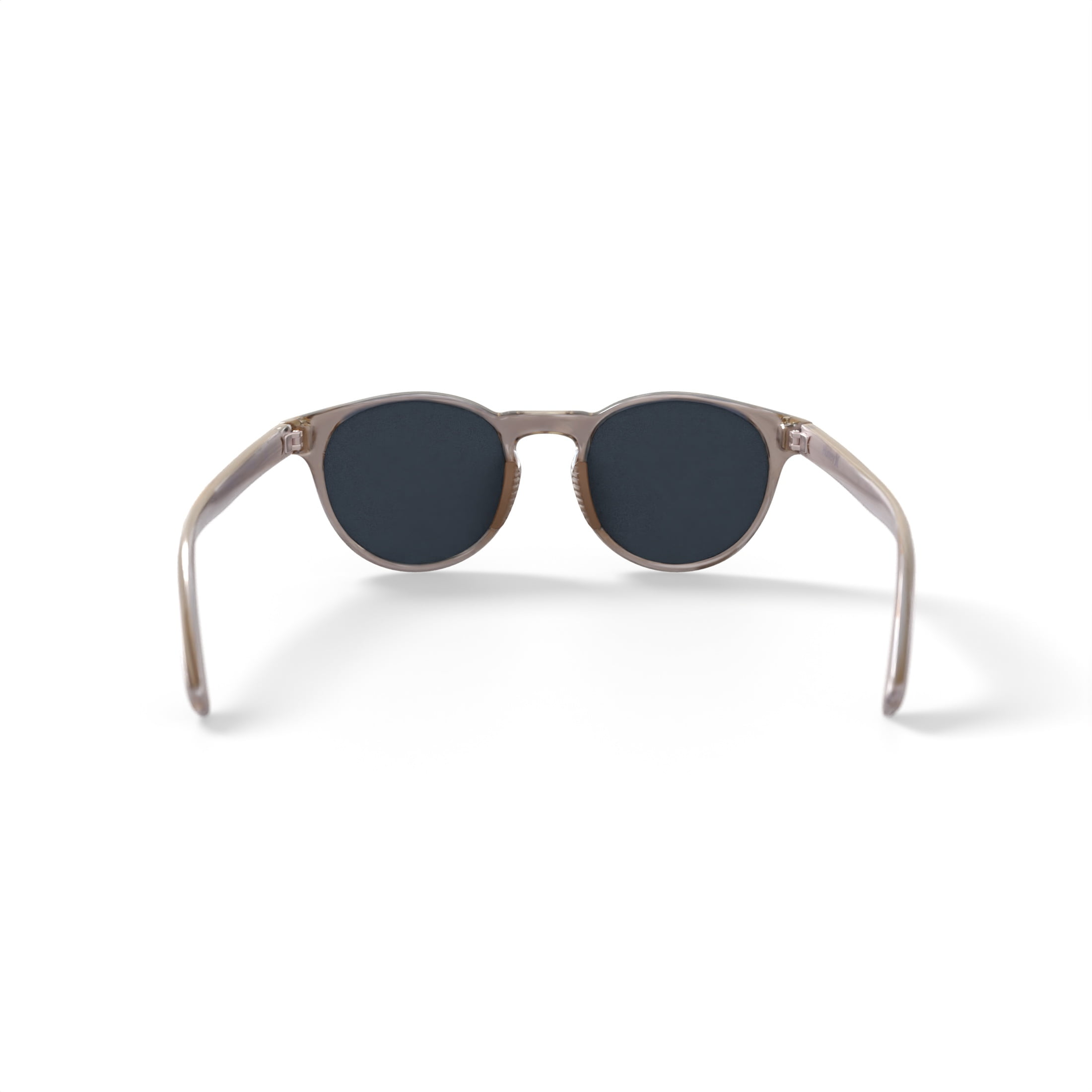 Hurley Men's Rx'able Sport Polarized Sunglasses, HSM3009PWM Crest, Nude/Crystal, 51-21-140, with Case
