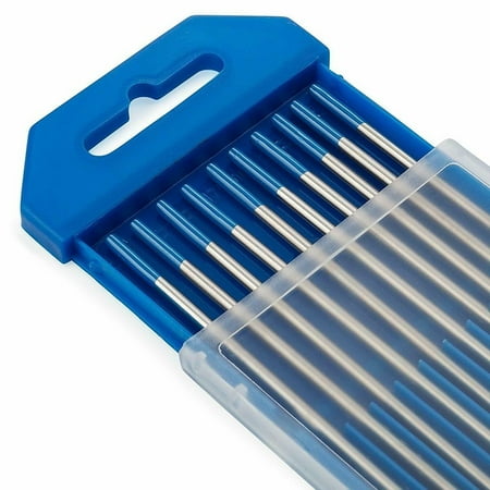

BAMILL 10PCS Lanthanated WL20 TIG Tungsten Electrode 1.0-4.0mm 175mmlength Metalworking