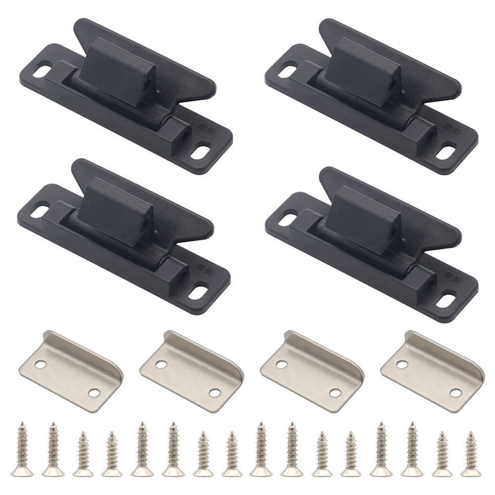 Rv Buckle Lock Yacht Home Cabinet Door Drawer Lock External Cabinet Door Buckle Black Fangkenuo