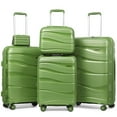 thumbnail image 1 of Joyway - 5-Piece Luggage Set PP Hardshell Spinner Suitcase with TSA Lock - (Expandable Carry-On 20 Inch) (24 Inch 28 Inch) for School, Travel, Weekend, 1 of 7