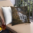 thumbnail image 1 of Ahgly Company Earth Waterfall Coussin d'Extérieur, 18 Pouces par 18 Pouces, 1 of 6