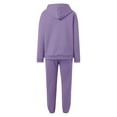thumbnail image 5 of Bigetiay Kids Casual Hoodie Sweatshirt for Girls with Relaxed Fit Cozy 2 Piece Outfit Everyday And School Days, Size 7-8 Years, 5 of 6