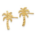 thumbnail image 2 of 14k Palm Tree Post Earrings TM774, 2 of 3