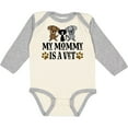 thumbnail image 3 of Inktastic Veterinarian Mommy is a Vet Boys or Girls Long Sleeve Baby Bodysuit, 3 of 5
