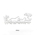 thumbnail image 3 of Ounissouiy Troquel de acero al carbono con forma de Animal, plantilla portátil para álbum de recortes, decoración para álbum de fotos, Artesanía, 3 of 6