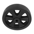 thumbnail image 1 of Universal Trailer Jack Wheel Durable 8in Rotating Support for Lawnmowers Utility Carts, 1 of 7