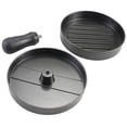 thumbnail image 1 of Bewildely Prensa para hamburguesas de aleación de aluminio con revestimiento antiadherente molde multiusos para hacer hamburguesas plegable con mango Herramientas y accesorios para hornear Bewildely HA018627-00, 1 of 1