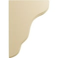 thumbnail image 3 of Ekena Millwork 1 3/4"W x 5 1/4"D x 7 1/2"H Plymouth Wood Bracket, Maple (6-Pack), 3 of 4