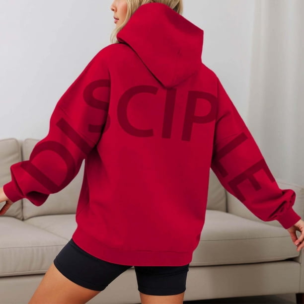 Neewe Womens Fashion Tops Hoodies for Women Pullover Oversized Sweatshirts Long SLeeve Shirts Loose Fit forFall Winter