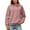 RD1, variant on Kawaii Clothes Women's Solid Sweatshirt Ladies' Fashionable And Casual Solid Color Round Neck Long Sleeved Pocket Sweatshirt And Hoodie