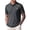 A216-Dark Gray, variant on Kalauyu Mens Summer Business Short Sleeve Shirts Turn Down Collared Tops Print Breathable Knit Casual Golf Tops