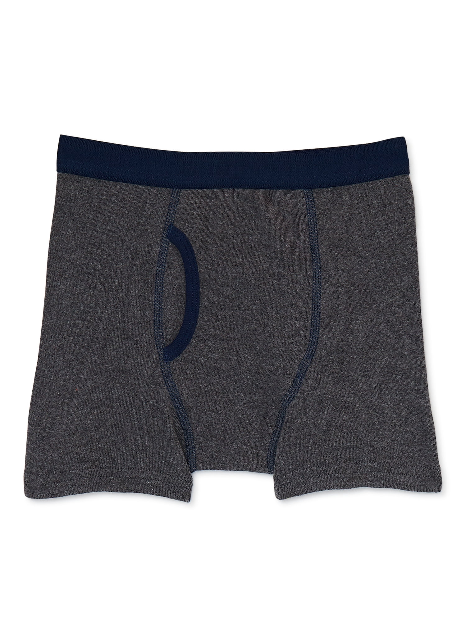 Wonder Nation Boys Underwear, Soft Cotton Boxer Briefs, 10-Pack, Sizes S-XXL & Husky