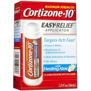 Cortizone 10 Easy Applcto Size 1.25z Cortizone 10 Easy Relief Applicator With Healing Aloe 1.25oz