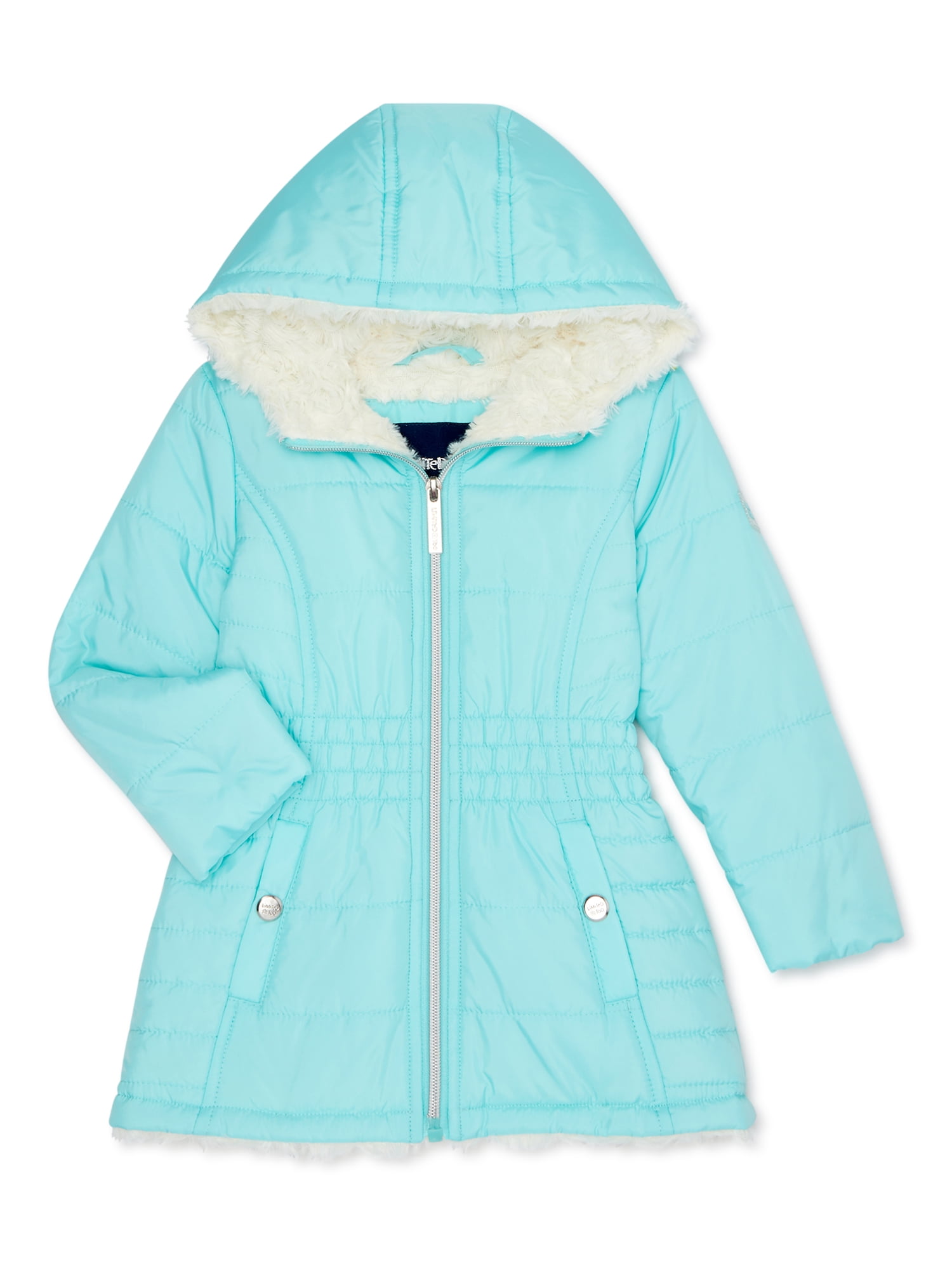 girls teal winter jacket