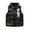 Black, variant on Godderr Boys Girls Winter Puffer Down Vest Coat for Kids Toddler,2-8Y Baby Winter Thick Waistcoat Warm Outwear Fleece Lined Sleeveless Jacket With Pocket