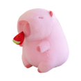 thumbnail image 4 of Lindo animal de peluche de , juguete de animales de peluche, cómoda decoración de habitación para niños, figuras de peluche de para Carpincho sandía, 4 of 8