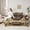 Brown, variant on Manfei Rustic Farmhouse Bedding Twin Size, Lake House Bedding Sets Twin Size, Wildlife Reindeer Reversible Comforter Sets with Sheets, Breathable Bedroom Decorative, 7pcs