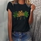 thumbnail image 1 of Pntutb, camisetas con estampado del Día de San Patricio y cuello redondo para mujer, blusas femeninas cómodas a la moda, tops Pntutb Pntutb-80, 1 of 6