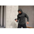 thumbnail image 6 of COOFANDY Men's Muscle Fit Long Sleeve Athletic Gym Pullover Workout Sweatshirts Hoodies, 6 of 10