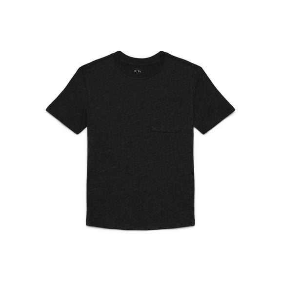 Wonder Nation Boys Pocket Tee with Short Sleeves, Sizes 4-18 & Husky