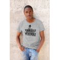 thumbnail image 2 of Halloween Always Be Yourself Werewolf Mens T Shirt, 2 of 5