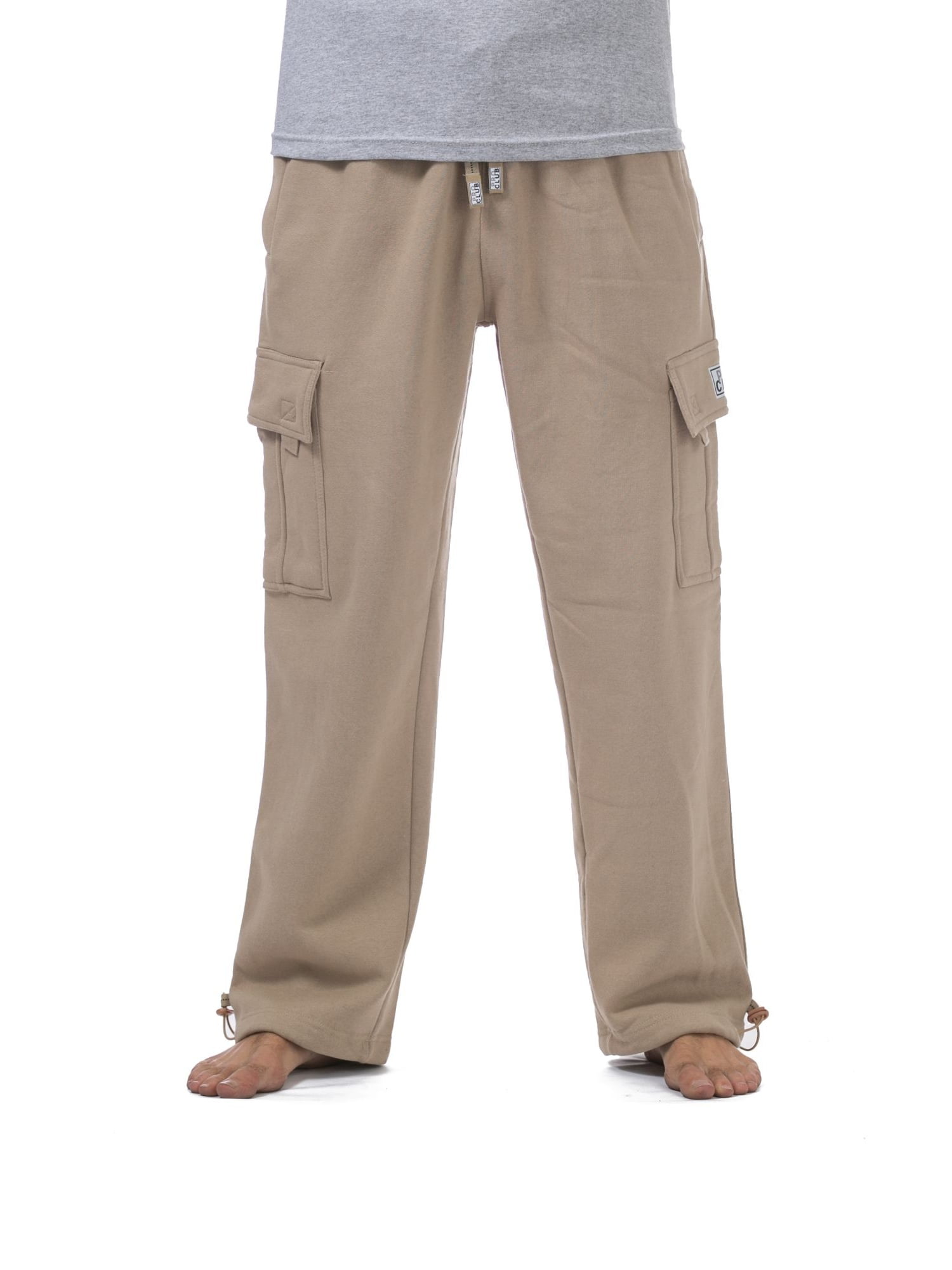 pro club fleece cargo pants