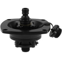 GOOHOCHY Camper Water Fill Inlet RV Water Hose Connector Black PP 1Pack
