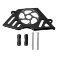 thumbnail image 2 of Motorcycle Sprocket Chain Guard Plate Front Oxidation Aluminium Alloy Replacement for Xl250 2011?2014Black, 2 of 5