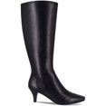thumbnail image 2 of Impo Womens Namora Faux Leather Zip Up Knee-High Boots, 2 of 3